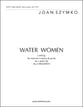 Water Women SSAA choral sheet music cover